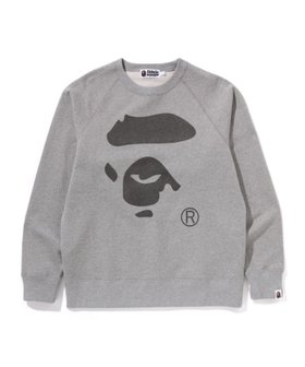 【アベイシングエイプ/A BATHING APE / MEN】のAPE FACE CREWNECK SWEATSHIRT 人気、トレンドファッション・服の通販 founy(ファニー) ファッション Fashion メンズファッション Fashion for Men トップス・カットソー Cut & Sew Tops パーカー・フーディー / カジュアルコーデ Hoodies & Parkas メンズシャツ Shirts グラフィック Graphic, Graphic Design フィット Fit, Slim Fit プリント Print, Printed Pattern レギュラー Regular, Standard Fit |ID:prp329100004688332