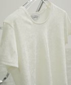 【アダム エ ロペ/ADAM ET ROPE'】のクラッシュベロアTシャツ 人気、トレンドファッション・服の通販 founy(ファニー) ファッション Fashion レディースファッション Fashion for Women トップス・カットソー Cut & Sew Tops シャツ・ブラウス・オフィスカジュアル Elegant Blouses & Button-Ups ロングTシャツ・Tシャツ Longline T-Shirts & Tees ベロアトップス Velour Tops / Velvet-Look Items アクセサリー Fashion Accessories 春 Spring 洗える Machine Washable クラッシュ Distressed, Crashed Style コンパクト Compact, Small Size シンプル Simple, Minimal ストレッチ Stretch, Stretchy Fabric スリーブ Sleeve, Long Sleeve / Short Sleeve ドレープ Drape, Draping Fabric ハーフ Half, Half-Length ベロア Velour, Soft Velvet ボトム Bottoms, Lower Wear A/W・秋冬 Autumn/Winter S/S・春夏 SS, Spring/Summer, Warm Season 夏 Summer エレガント 上品 Elegant 2025年 2025 2025春夏・S/S Spring/Summer 2025 SS25 thumbnail オフホワイト(15)|ID: prp329100004688402 ipo3291000000033857937