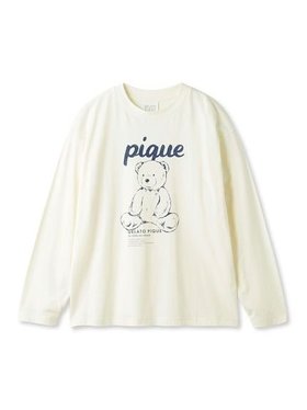 【ジェラート ピケ/gelato pique】 【UNISEX】ワンポイントロンT人気、トレンドファッション・服の通販 founy(ファニー) ファッション Fashion レディースファッション Fashion for Women トップス・カットソー Cut & Sew Tops ロングTシャツ・Tシャツ Longline T-Shirts & Tees ユニセックス Unisex, Genderless お家時間・ステイホーム Stay Home / At Home なめらか Smooth, Silky Texture カットソー Cut and Sewn Top スマート Smart, Elegant プリント Print, Printed Pattern ロング Long, Long-Length ワンポイント One Point, Statement Accent 人気 Popular, Best Seller |ID:prp329100004688418
