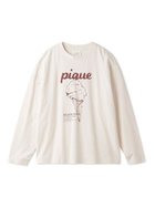 【ジェラート ピケ/gelato pique】の【UNISEX】ワンポイントロンT 人気、トレンドファッション・服の通販 founy(ファニー) ファッション Fashion レディースファッション Fashion for Women トップス・カットソー Cut & Sew Tops ロングTシャツ・Tシャツ Longline T-Shirts & Tees ユニセックス Unisex, Genderless お家時間・ステイホーム Stay Home / At Home なめらか Smooth, Silky Texture カットソー Cut and Sewn Top スマート Smart, Elegant プリント Print, Printed Pattern ロング Long, Long-Length ワンポイント One Point, Statement Accent 人気 Popular, Best Seller thumbnail IVR[003]|ID: prp329100004688418 ipo3291000000033986708