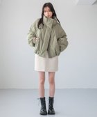 【ローリーズファーム/LOWRYS FARM】のモンスターショートコート グリーン78|ID:prp329100004688420