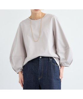 【バンヤードストーム/BARNYARDSTORM】のトリコットバックタックプルオーバー / マシンウォッシャブル 人気、トレンドファッション・服の通販 founy(ファニー) ファッション Fashion レディースファッション Fashion for Women トップス・カットソー Cut & Sew Tops カジュアルプルオーバー・ニットトップス Pullovers & Knit Tops / Casual Pullovers バッグ Bags アクセサリー Fashion Accessories 秋 Autumn カットソー Cut and Sewn Top デニム Denim, Jeans Material パターン Pattern, Design Print フォルム Silhouette, Form フレア Flare, Flared ロング Long, Long-Length エレガント 上品 Elegant |ID:prp329100004688422