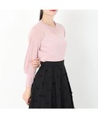 【ストロベリーフィールズ/STRAWBERRY FIELDS】のストレッチチュールトップス 人気、トレンドファッション・服の通販 founy(ファニー) ファッション Fashion レディースファッション Fashion for Women トップス・カットソー Cut & Sew Tops thumbnail コーラルピンク|ID: prp329100004688446 ipo3291000000033858801