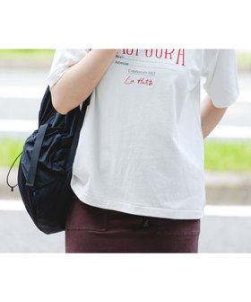 【アーバンリサーチ ドアーズ/URBAN RESEARCH DOORS】 『別注』La Hutte*EKAL 刺繍デザインTシャツ人気、トレンドファッション・服の通販 founy(ファニー) ファッション Fashion レディースファッション Fashion for Women トップス・カットソー Cut & Sew Tops シャツ・ブラウス・オフィスカジュアル Elegant Blouses & Button-Ups ロングTシャツ・Tシャツ Longline T-Shirts & Tees アウトドア Outdoor Clothing インナー Innerwear フランス France, French プリント Print, Printed Pattern 別注 Limited Edition, Custom Order S/S・春夏 SS, Spring/Summer, Warm Season おすすめ Recommended / Our Picks 夏 Summer 2025年 2025 2025春夏・S/S Spring/Summer 2025 SS25 |ID:prp329100004688454