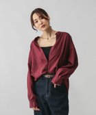 【グローバルワーク/GLOBAL WORK】のシアーストライプシャツ長袖/575131 人気、トレンドファッション・服の通販 founy(ファニー) ファッション Fashion レディースファッション Fashion for Women トップス・カットソー Cut & Sew Tops シャツ・ブラウス・オフィスカジュアル Elegant Blouses & Button-Ups インナー Innerwear シアー Sheer, See-Through シンプル Simple, Minimal ジャケット Jacket, Outerwear ストライプ Stripe, Striped Pattern ダブル Double, Double-Breasted デニム Denim, Jeans Material ヨーク Yoke, Yoke Design ランダム Random, Irregular 長袖 Long Sleeve, Full Sleeve thumbnail ボルドー38|ID: prp329100004688459 ipo3291000000033859055