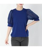 【ストロベリーフィールズ/STRAWBERRY FIELDS】のシアーパフスリーブTシャツ 人気、トレンドファッション・服の通販 founy(ファニー) ファッション Fashion レディースファッション Fashion for Women トップス・カットソー Cut & Sew Tops シャツ・ブラウス・オフィスカジュアル Elegant Blouses & Button-Ups ロングTシャツ・Tシャツ Longline T-Shirts & Tees thumbnail ターコイズブルー|ID: prp329100004688492 ipo3291000000033859620