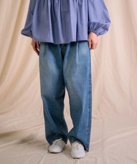 【ドミンゴ/DOMINGO】の12ozリングデニム アンプリッセパンツ 人気、トレンドファッション・服の通販 founy(ファニー) ファッション Fashion レディースファッション Fashion for Women パンツ Pants & Trousers テーパード Tapered, Tapered Pants デニム Denim, Jeans Material ビッグ Big, Oversized プリーツ Pleats, Pleated ポケット Pocket, Pocket Detail おすすめ Recommended / Our Picks 夏 Summer |ID:prp329100004688504