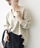 【シップス フォー ウィメン/SHIPS】のSHIPS any 手洗い可能 サカリバ 深Vネック ルーズ プルオーバー 人気、トレンドファッション・服の通販 founy(ファニー) ファッション Fashion レディースファッション Fashion for Women トップス・カットソー Cut & Sew Tops カジュアルプルオーバー・ニットトップス Pullovers & Knit Tops / Casual Pullovers Vネックトップス V-Neck Tops / V-Cut Neckline Shirts アクセサリー Fashion Accessories インナー Innerwear 洗える Machine Washable スラックス Slacks, Dress Pants スリット Slit, Slit Detail ダブル Double, Double-Breasted デコルテ Décolleté, Neckline デニム Denim, Jeans Material なめらか Smooth, Silky Texture バランス Balance, Style Balance フェイス Face, Facial Design フレア Flare, Flared ボトム Bottoms, Lower Wear ルーズ Loose, Oversized ワイド Wide, Wide Fit 2025年 2025 2025-2026秋冬・A/W Autumn/Winter 2025–26 AW25–26 thumbnail ナチュラル|ID: prp329100004688535 ipo3291000000034045211
