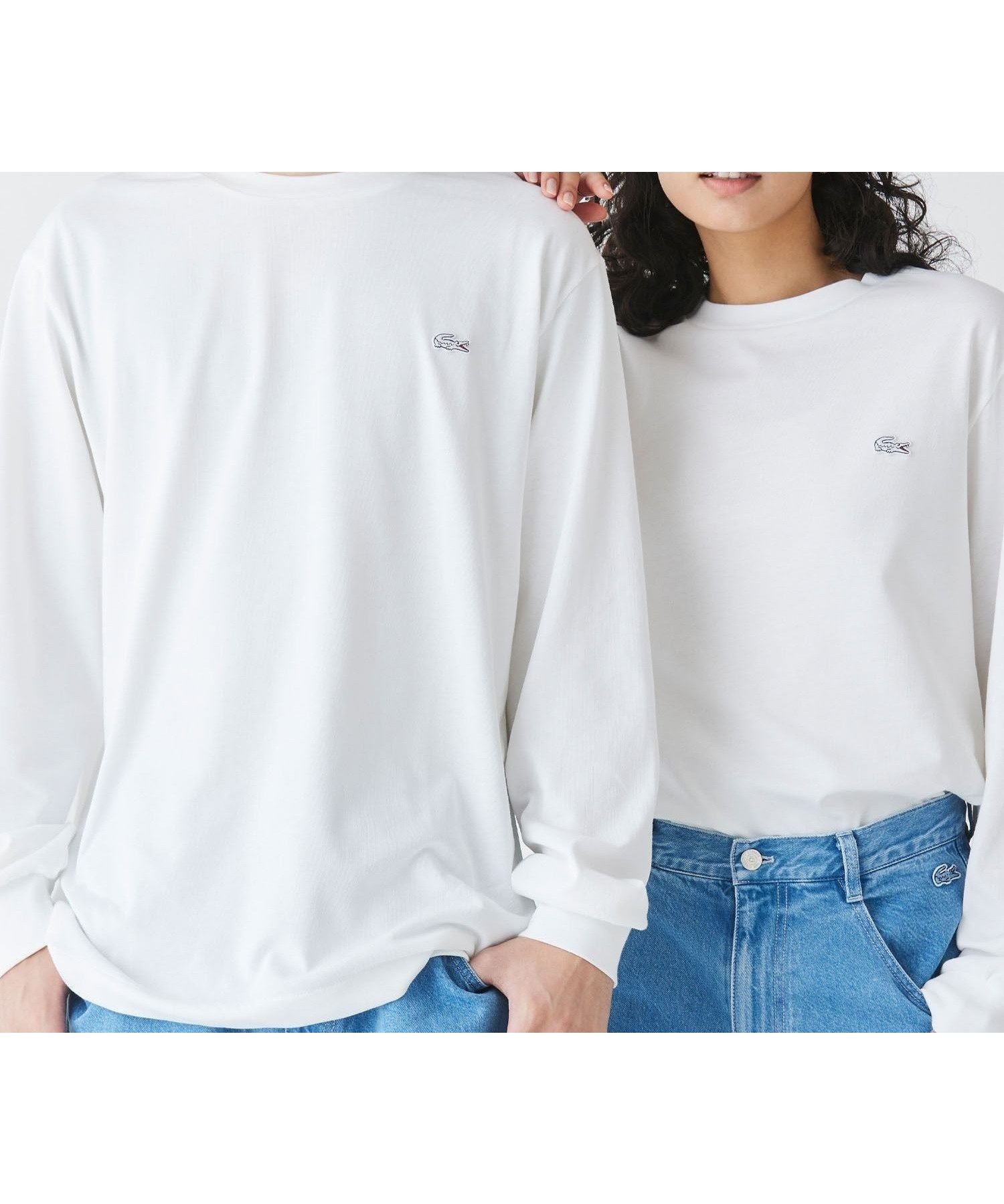【ラコステ/LACOSTE】のベーシックロングスリーブTシャツ / 長袖Tシャツ 人気、トレンドファッション・服の通販 founy(ファニー) 　ファッション　Fashion　レディースファッション　Fashion for Women　トップス・カットソー　Cut & Sew Tops　シャツ・ブラウス・オフィスカジュアル　Elegant Blouses & Button-Ups　ロングTシャツ・Tシャツ　Longline T-Shirts & Tees　なめらか　Smooth, Silky Texture　スリット　Slit, Slit Detail　スリーブ　Sleeve, Long Sleeve / Short Sleeve　ベーシック　Basic, Essential　ロング　Long, Long-Length　人気　Popular, Best Seller　定番　Standard, Basic Item　長袖　Long Sleeve, Full Sleeve　 other-1|ID: prp329100004688586 ipo3291000000034233892