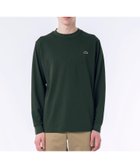 【ラコステ/LACOSTE】のベーシックロングスリーブTシャツ / 長袖Tシャツ 人気、トレンドファッション・服の通販 founy(ファニー) ファッション Fashion レディースファッション Fashion for Women トップス・カットソー Cut & Sew Tops シャツ・ブラウス・オフィスカジュアル Elegant Blouses & Button-Ups ロングTシャツ・Tシャツ Longline T-Shirts & Tees なめらか Smooth, Silky Texture スリット Slit, Slit Detail スリーブ Sleeve, Long Sleeve / Short Sleeve ベーシック Basic, Essential ロング Long, Long-Length 人気 Popular, Best Seller 定番 Standard, Basic Item 長袖 Long Sleeve, Full Sleeve thumbnail ダークグリーン|ID: prp329100004688586 ipo3291000000034233909