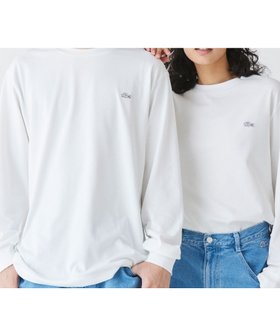 【ラコステ/LACOSTE】のベーシックロングスリーブTシャツ / 長袖Tシャツ 人気、トレンドファッション・服の通販 founy(ファニー) ファッション Fashion レディースファッション Fashion for Women トップス・カットソー Cut & Sew Tops シャツ・ブラウス・オフィスカジュアル Elegant Blouses & Button-Ups ロングTシャツ・Tシャツ Longline T-Shirts & Tees なめらか Smooth, Silky Texture スリット Slit, Slit Detail スリーブ Sleeve, Long Sleeve / Short Sleeve ベーシック Basic, Essential ロング Long, Long-Length 人気 Popular, Best Seller 定番 Standard, Basic Item 長袖 Long Sleeve, Full Sleeve |ID:prp329100004688586