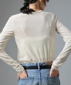 【サロン アダム エ ロペ/SALON adam et rope'】のシアーベロアクルーネックPO 人気、トレンドファッション・服の通販 founy(ファニー) ファッション Fashion レディースファッション Fashion for Women トップス・カットソー Cut & Sew Tops ベロアトップス Velour Tops / Velvet-Look Items アクセサリー Fashion Accessories インナー Innerwear シアー Sheer, See-Through ストレッチ Stretch, Stretchy Fabric トレンド Trend, Trending Now ベロア Velour, Soft Velvet エレガント 上品 Elegant A/W・秋冬 Autumn/Winter thumbnail オフホワイト(15)|ID: prp329100004688592 ipo3291000000034833551