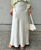 【スタイルドア/STYLEDOOR】のサテンナロースカート 人気、トレンドファッション・服の通販 founy(ファニー) ファッション Fashion レディースファッション Fashion for Women スカート Skirts サテン Satin, Glossy Fabric ストレッチ Stretch, Stretchy Fabric フレア Flare, Flared ヴィンテージ Vintage Style thumbnail ホワイト|ID: prp329100004688597 ipo3291000000033860817