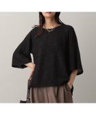 【グローバルワーク/GLOBAL WORK】のMATINEE LINE/フラッフィフレアスリーブ5分袖プルオーバー/583878 人気、トレンドファッション・服の通販 founy(ファニー) ファッション Fashion レディースファッション Fashion for Women トップス・カットソー Cut & Sew Tops カジュアルプルオーバー・ニットトップス Pullovers & Knit Tops / Casual Pullovers カットソー Cut and Sewn Top ストレッチ Stretch, Stretchy Fabric バランス Balance, Style Balance フェザー Feather, Feather Detail thumbnail ブラック09|ID: prp329100004688609 ipo3291000000033899918