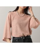 【グローバルワーク/GLOBAL WORK】のMATINEE LINE/フラッフィフレアスリーブ5分袖プルオーバー/583878 人気、トレンドファッション・服の通販 founy(ファニー) ファッション Fashion レディースファッション Fashion for Women トップス・カットソー Cut & Sew Tops カジュアルプルオーバー・ニットトップス Pullovers & Knit Tops / Casual Pullovers カットソー Cut and Sewn Top ストレッチ Stretch, Stretchy Fabric バランス Balance, Style Balance フェザー Feather, Feather Detail thumbnail ピンク20|ID: prp329100004688609 ipo3291000000033899919