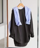 【フレームワーク/FRAMeWORK】の≪追加≫コットン天竺ラウンドヘム4 人気、トレンドファッション・服の通販 founy(ファニー) ファッション Fashion レディースファッション Fashion for Women カットソー Cut and Sewn Top スウェット / スエット Sweatshirt, Sweatwear 再入荷 Restock / Back in Stock thumbnail ブラック D|ID: prp329100004688663 ipo3291000000033861377