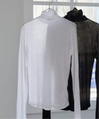 【スピック&スパン/Spick & Span】の《追加》シアーハイネックプルオーバー ホワイト|ID: prp329100004688685 ipo3291000000034530463