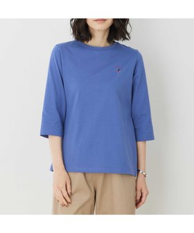 【デコイ/DECOY Since1981】の刺しゅう七分袖プルオーバー 人気、トレンドファッション・服の通販 founy(ファニー) ファッション Fashion レディースファッション Fashion for Women トップス・カットソー Cut & Sew Tops カジュアルプルオーバー・ニットトップス Pullovers & Knit Tops / Casual Pullovers シンプル Simple, Minimal モチーフ Motif, Design Theme ロンドン London Style, British Inspired |ID:prp329100004688691