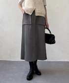 【シェトワ/Chez toi】のスエード×リブナロースカート 人気、トレンドファッション・服の通販 founy(ファニー) ファッション Fashion レディースファッション Fashion for Women スカート Skirts 軽量 Lightweight, Ultra Light ストレッチ Stretch, Stretchy Fabric チェック Check, Plaid, Tartan デニム Denim, Jeans Material ドッキング Docking, Mixed Material 再入荷 Restock / Back in Stock おすすめ Recommended / Our Picks エレガント 上品 Elegant thumbnail チャコールグレー|ID: prp329100004688710 ipo3291000000034577961