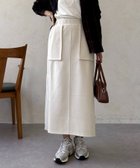 【シェトワ/Chez toi】のスエード×リブナロースカート 人気、トレンドファッション・服の通販 founy(ファニー) ファッション Fashion レディースファッション Fashion for Women スカート Skirts 軽量 Lightweight, Ultra Light ストレッチ Stretch, Stretchy Fabric チェック Check, Plaid, Tartan デニム Denim, Jeans Material ドッキング Docking, Mixed Material 再入荷 Restock / Back in Stock おすすめ Recommended / Our Picks エレガント 上品 Elegant thumbnail アイボリー|ID: prp329100004688710 ipo3291000000034577963