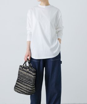 【かぐれ/kagure / URBAN RESEARCH】のコットンクルーネックカットソー 人気、トレンドファッション・服の通販 founy(ファニー) ファッション Fashion レディースファッション Fashion for Women トップス・カットソー Cut & Sew Tops カットソー・ベーシックTシャツ Cut-and-Sewn Tops / Stretch Tees & Basics インナー Innerwear カーディガン Cardigan, Knitwear コンパクト Compact, Small Size サロペット Overalls, Salopette ジャケット Jacket, Outerwear スウェット / スエット Sweatshirt, Sweatwear 定番 Standard, Basic Item バランス Balance, Style Balance ベスト Vest, Waistcoat ボトム Bottoms, Lower Wear ラウンド Round, Round Neck ロング Long, Long-Length S/S・春夏 SS, Spring/Summer, Warm Season おすすめ Recommended / Our Picks 夏 Summer 2025年 2025 2025春夏・S/S Spring/Summer 2025 SS25 |ID:prp329100004688711