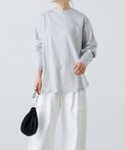 【かぐれ/kagure / URBAN RESEARCH】のコットンクルーネックカットソー 人気、トレンドファッション・服の通販 founy(ファニー) ファッション Fashion レディースファッション Fashion for Women トップス・カットソー Cut & Sew Tops カットソー・ベーシックTシャツ Cut-and-Sewn Tops / Stretch Tees & Basics インナー Innerwear カーディガン Cardigan, Knitwear コンパクト Compact, Small Size サロペット Overalls, Salopette ジャケット Jacket, Outerwear スウェット / スエット Sweatshirt, Sweatwear 定番 Standard, Basic Item バランス Balance, Style Balance ベスト Vest, Waistcoat ボトム Bottoms, Lower Wear ラウンド Round, Round Neck ロング Long, Long-Length S/S・春夏 SS, Spring/Summer, Warm Season おすすめ Recommended / Our Picks 夏 Summer 2025年 2025 2025春夏・S/S Spring/Summer 2025 SS25 thumbnail L/GRAY|ID: prp329100004688711 ipo3291000000033861682
