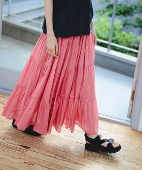 【ビーミングライフストアバイビームス/B:MING LIFE STORE by BEAMS】のインド ティアード スカート(S~M) 人気、トレンドファッション・服の通販 founy(ファニー) ファッション Fashion レディースファッション Fashion for Women スカート Skirts ティアードスカート Tiered Skirts おすすめ Recommended / Our Picks インド Indian Textile エアリー Airy Texture シルク Silk, 100% Silk シンプル Simple, Minimal スウェット / スエット Sweatshirt, Sweatwear ティアード Tiered, Tiered Style マキシ Maxi, Full Length 夏 Summer |ID:prp329100004688716