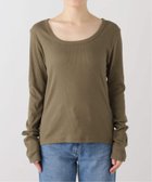 【スローブ イエナ/SLOBE IENA】の《WEB・一部店舗限定カラー有り/追加2》SAWAHOCO パーフェクトカットソー 人気、トレンドファッション・服の通販 founy(ファニー) ファッション Fashion レディースファッション Fashion for Women トップス・カットソー Cut & Sew Tops カットソー・ベーシックTシャツ Cut-and-Sewn Tops / Stretch Tees & Basics インナー Innerwear カッティング Cutting Detail ジャケット Jacket, Outerwear スクエア Square, Square Shape デコルテ Décolleté, Neckline エレガント 上品 Elegant 2025年 2025 2025春夏・S/S Spring/Summer 2025 SS25 thumbnail カーキ|ID: prp329100004688757 ipo3291000000033960910