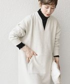 【シップス フォー ウィメン/SHIPS】の【WEB限定】SHIPS any USA コットン 裏起毛 ポケット スウェット ワンピース 人気、トレンドファッション・服の通販 founy(ファニー) ファッション Fashion レディースファッション Fashion for Women ワンピース Dresses インナー Innerwear 洗える Machine Washable スウェット / スエット Sweatshirt, Sweatwear タートルネック Turtleneck, High Neck フロント Front, Front Design ポケット Pocket, Pocket Detail ラウンド Round, Round Neck おすすめ Recommended / Our Picks 2025年 2025 2025-2026秋冬・A/W Autumn/Winter 2025–26 AW25–26 thumbnail ナチュラル|ID: prp329100004688759 ipo3291000000034414435