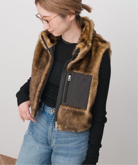 【スピック&スパン/Spick & Span】のTICCA / ティッカ ミンクファーベスト 人気、トレンドファッション・服の通販 founy(ファニー) ファッション Fashion レディースファッション Fashion for Women アウター Coat / Outerwear Collection トップス・カットソー Cut & Sew Tops ベスト&ジレ / 重ね着スタイル Vests & Gilets |ID:prp329100004688772
