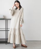 【ラジュール/Lajour】の日本製 スウェットロングワンピース 人気、トレンドファッション・服の通販 founy(ファニー) ファッション Fashion レディースファッション Fashion for Women ワンピース Dresses スウェット / スエット Sweatshirt, Sweatwear スリーブ Sleeve, Long Sleeve / Short Sleeve 日本製 Made In Japan thumbnail ベージュ|ID: prp329100004688827 ipo3291000000034263919