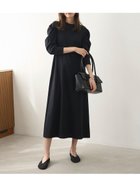 【ミラオーウェン/Mila Owen】のデザインスリーブナローカットワンピース BLK[009]|ID: prp329100004688831 ipo3291000000033911701