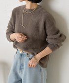 【ジェナ エスパス メルヴェイユ/Jena espace merveilleux】の【大人気リバイバル】ラメフェザーソフトニット 人気、トレンドファッション・服の通販 founy(ファニー) ファッション Fashion レディースファッション Fashion for Women トップス・カットソー Cut & Sew Tops ニット Knit Tops & Sweaters スマート Smart, Elegant トレンド Trend, Trending Now 再入荷 Restock / Back in Stock おすすめ Recommended / Our Picks エレガント 上品 Elegant thumbnail ブラウン|ID: prp329100004688908 ipo3291000000033863428