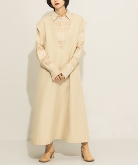 【ケービーエフ/KBF / URBAN RESEARCH】のUネック2WAYジャンパースカート 人気、トレンドファッション・服の通販 founy(ファニー) ファッション Fashion レディースファッション Fashion for Women スカート Skirts インナー Innerwear ショール Shawl, Wrap 定番 Standard, Basic Item バランス Balance, Style Balance フレア Flare, Flared ベーシック Basic, Essential 再入荷 Restock / Back in Stock おすすめ Recommended / Our Picks |ID:prp329100004688912