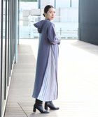 【ビームス ハート/BEAMS HEART】の【11/20新規値下げ】サイド プリーツ フーディー ワンピース 25AW ウォッシャブル 定番 上品 楽チン 人気、トレンドファッション・服の通販 founy(ファニー) ファッション Fashion レディースファッション Fashion for Women ワンピース Dresses ウォッシャブル Machine Washable シューズ Shoes, Footwear ジョーゼット Georgette, Semi-Sheer Fabric ストレート Straight, Straight Cut スニーカー Sneakers, Trainers 定番 Standard, Basic Item フラット Flat, Flat Shoes プリーツ Pleats, Pleated リラックス Relax, Relaxed Fit レギンス Leggings, Stretch Pants エレガント 上品 Elegant 2025年 2025 2025-2026秋冬・A/W Autumn/Winter 2025–26 AW25–26 thumbnail PURPLE BLUE|ID: prp329100004688977 ipo3291000000034680649