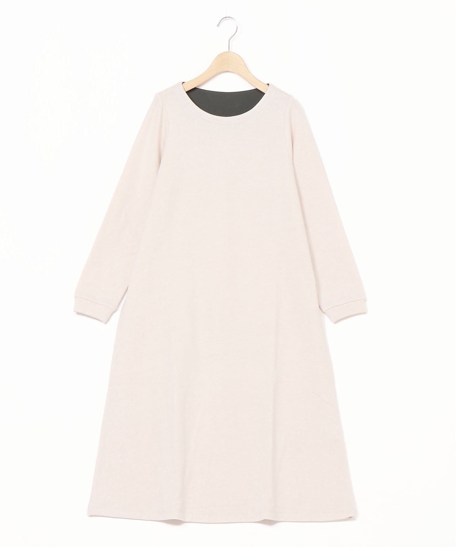 【キッドブルー/KID BLUE】の25裏毛ココウール 長袖ワンピース 人気、トレンドファッション・服の通販 founy(ファニー) 　ファッション　Fashion　レディースファッション　Fashion for Women　ワンピース　Dresses　シンプル　Simple, Minimal　ベーシック　Basic, Essential　ヨーク　Yoke, Yoke Design　リラックス　Relax, Relaxed Fit　人気　Popular, Best Seller　A/W・秋冬　Autumn/Winter　長袖　Long Sleeve, Full Sleeve　 other-1|ID: prp329100004688981 ipo3291000000033991197