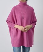 【ビアズリー/BEARDSLEY】のタートルビッグニット(ショート) 人気、トレンドファッション・服の通販 founy(ファニー) ファッション Fashion レディースファッション Fashion for Women トップス・カットソー Cut & Sew Tops ニット Knit Tops & Sweaters ショート Short, Short Length タートル Turtleneck, Turtle Collar ドレープ Drape, Draping Fabric ビッグ Big, Oversized ボトム Bottoms, Lower Wear ポケット Pocket, Pocket Detail 再入荷 Restock / Back in Stock おすすめ Recommended / Our Picks thumbnail ピンク|ID: prp329100004688988 ipo3291000000034471630