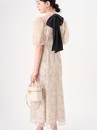 【セルフォード/CELFORD】のバックリボンスモールフラワードレス 人気、トレンドファッション・服の通販 founy(ファニー) ファッション Fashion レディースファッション Fashion for Women ワンピース Dresses フォーマル・パーティードレス・結婚式用ドレス Elegant & Casual Dresses スリーブ Sleeve, Long Sleeve / Short Sleeve チュール Tulip, Tulip Motif ドレス Dress, One-Piece ハイネック High Neck, Mock Neck バランス Balance, Style Balance ヨーク Yoke, Yoke Design リボン Ribbon, Bow ロング Long, Long-Length エレガント 上品 Elegant thumbnail LBEG[035]|ID: prp329100004688990 ipo3291000000033864117