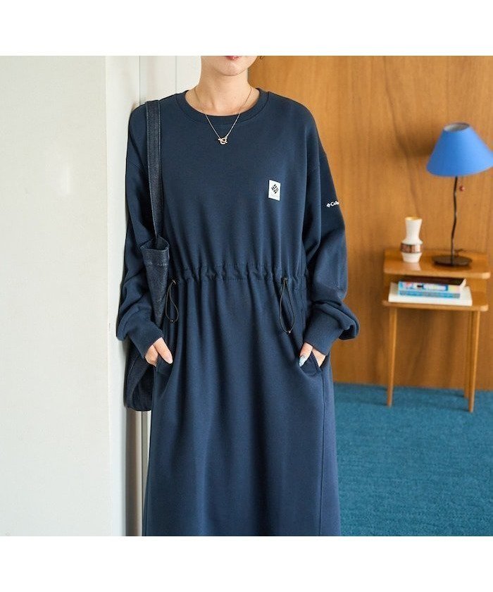 【フリークスストア/FREAK'S STORE】の別注W IMPERIAL PARK SWEAT DRESS【限定展開】 25AW インテリア・キッズ・メンズ・レディースファッション・服の通販 founy(ファニー) 　ファッション　Fashion　レディースファッション　Fashion for Women　トップス・カットソー　Cut & Sew Tops　レディースパーカー・カジュアルフーディー　Casual Hoodies & Sweatshirts　スウェット・クルーネックトップス　Sweatshirts & Crewnecks / Relaxed Fit Sweat Tops　ワンピース　Dresses　フォーマル・パーティードレス・結婚式用ドレス　Elegant & Casual Dresses　2025年　2025　2025-2026秋冬・A/W　Autumn/Winter 2025–26 AW25–26　冬　Winter / This Winter　スペシャル　Special, Limited Edition　トレンド　Trend, Trending Now　別注　Limited Edition, Custom Order　A/W・秋冬　Autumn/Winter　ネイビー|ID: prp329100004688993 ipo3291000000034644149