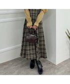 【クリア/clear】のケープ風チェック柄ドッキングフレアロングワンピース 人気、トレンドファッション・服の通販 founy(ファニー) ファッション Fashion レディースファッション Fashion for Women ワンピース Dresses おすすめ Recommended / Our Picks チェック Check, Plaid, Tartan ドッキング Docking, Mixed Material フレア Flare, Flared エレガント 上品 Elegant 秋 Autumn thumbnail BR|ID: prp329100004688999 ipo3291000000033900236