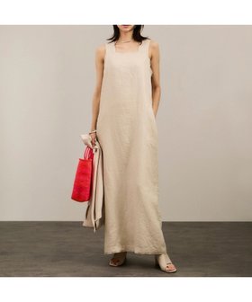 【サロン アダム エ ロペ/SALON adam et rope'】のリネンツイルスクエアーネックジャンパースカート 人気、トレンドファッション・服の通販 founy(ファニー) ファッション Fashion レディースファッション Fashion for Women スカート Skirts アクセサリー Fashion Accessories インナー Innerwear 洗える Machine Washable スリット Slit, Slit Detail セットアップ Set-Up, Coordinated Outfit ツイル Twist, Twisted Detail ノースリーブ Sleeveless, No-Sleeve ブルゾン Blouson, Bomber Jacket ポケット Pocket, Pocket Detail リネン Linen, Linen Fabric ロング Long, Long-Length おすすめ Recommended / Our Picks 夏 Summer |ID:prp329100004689011