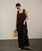 【サロン アダム エ ロペ/SALON adam et rope'】のリネンツイルスクエアーネックジャンパースカート 人気、トレンドファッション・服の通販 founy(ファニー) ファッション Fashion レディースファッション Fashion for Women スカート Skirts アクセサリー Fashion Accessories インナー Innerwear 洗える Machine Washable スリット Slit, Slit Detail セットアップ Set-Up, Coordinated Outfit ツイル Twist, Twisted Detail ノースリーブ Sleeveless, No-Sleeve ブルゾン Blouson, Bomber Jacket ポケット Pocket, Pocket Detail リネン Linen, Linen Fabric ロング Long, Long-Length おすすめ Recommended / Our Picks 夏 Summer thumbnail ブラック(01)|ID: prp329100004689011 ipo3291000000033864285