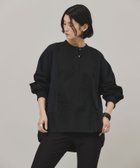 【カレンソロジー/Curensology】のRC ワッフルヘンリープルオーバー 人気、トレンドファッション・服の通販 founy(ファニー) ファッション Fashion レディースファッション Fashion for Women トップス・カットソー Cut & Sew Tops カジュアルプルオーバー・ニットトップス Pullovers & Knit Tops / Casual Pullovers エレガント 上品 Elegant カットソー Cut and Sewn Top キャラクター Character, Licensed Characters 軽量 Lightweight, Ultra Light デニム Denim, Jeans Material ミリタリー Military, Army Style ワッフル Waffle, Waffle Knit ワーク Workwear, Utility Style thumbnail ブラック09|ID: prp329100004689064 ipo3291000000033864685