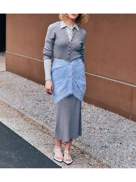 【ミラオーウェン/Mila Owen】のヘンリーネックロングリブニットワンピース【ウォッシャブル】 人気、トレンドファッション・服の通販 founy(ファニー) ファッション Fashion レディースファッション Fashion for Women ワンピース Dresses ニットワンピース Knit Dresses ウォッシャブル Machine Washable エレガント 上品 Elegant シアー Sheer, See-Through シンプル Simple, Minimal トレンド Trend, Trending Now フロント Front, Front Design 春 Spring |ID:prp329100004689090