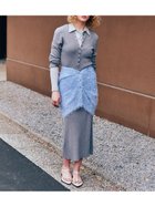 【ミラオーウェン/Mila Owen】のヘンリーネックロングリブニットワンピース【ウォッシャブル】 GRY[006]|ID: prp329100004689090 ipo3291000000033897665