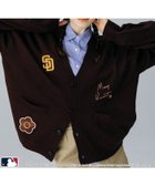 【フリークスストア/FREAK'S STORE】のMLB×MARY QUANT PATCH KNIT CARDIGAN /ロゴパッチニットカーディガン 25AW 人気、トレンドファッション・服の通販 founy(ファニー) ファッション Fashion レディースファッション Fashion for Women トップス・カットソー Cut & Sew Tops ニット Knit Tops & Sweaters カーディガン・羽織り Layered Style Cardigans 2025年 2025 2025-2026秋冬・A/W Autumn/Winter 2025–26 AW25–26 冬 Winter / This Winter A/W・秋冬 Autumn/Winter thumbnail ブラウン|ID: prp329100004689172 ipo3291000000034449617