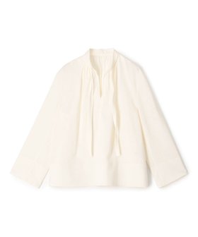 【トゥモローランド/TOMORROWLAND】の2-wayストレッチ タイ付きスタンドカラーブラウス 人気、トレンドファッション・服の通販 founy(ファニー) ファッション Fashion レディースファッション Fashion for Women トップス・カットソー Cut & Sew Tops シャツ・ブラウス・オフィスカジュアル Elegant Blouses & Button-Ups ギャザー Gathered, Ruffled シルク Silk, 100% Silk スタンド Stand Collar, Upright Stand ストレッチ Stretch, Stretchy Fabric セットアップ Set-Up, Coordinated Outfit とろみ Fluid, Flowy Fabric ドレープ Drape, Draping Fabric フォルム Silhouette, Form リラックス Relax, Relaxed Fit おすすめ Recommended / Our Picks 日本製 Made In Japan セレモニー Ceremony 入学式 Entrance Ceremony |ID:prp329100004689181