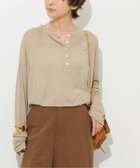 【ジャーナルスタンダード レリューム/JOURNAL STANDARD relume】のシアーヘンリープルオーバー 人気、トレンドファッション・服の通販 founy(ファニー) ファッション Fashion レディースファッション Fashion for Women トップス・カットソー Cut & Sew Tops カジュアルプルオーバー・ニットトップス Pullovers & Knit Tops / Casual Pullovers 2025年 2025 2025-2026秋冬・A/W Autumn/Winter 2025–26 AW25–26 インナー Innerwear シアー Sheer, See-Through ロング Long, Long-Length thumbnail ベージュ|ID: prp329100004689218 ipo3291000000033866024