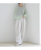 【ローリーズファーム/LOWRYS FARM】のシアーモヘアライクプルオーバーLS 人気、トレンドファッション・服の通販 founy(ファニー) ファッション Fashion レディースファッション Fashion for Women トップス・カットソー Cut & Sew Tops カジュアルプルオーバー・ニットトップス Pullovers & Knit Tops / Casual Pullovers おすすめ Recommended / Our Picks キャミソール Camisole, Spaghetti Strap Top シンプル Simple, Minimal thumbnail グリーン|ID: prp329100004689911 ipo3291000000033870363