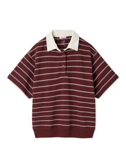 【フレイ アイディー/FRAY I.D】のハーフスリーブポロTシャツ インテリア・キッズ・メンズ・レディースファッション・服の通販 founy(ファニー) 　雑誌掲載アイテム　Magazine Picks & Fashion Features　ファッション雑誌　Fashion Magazines　ヴェリィ　VERY　ファッション　Fashion　レディースファッション　Fashion for Women　トップス・カットソー　Cut & Sew Tops　シャツ・ブラウス・オフィスカジュアル　Elegant Blouses & Button-Ups　ロングTシャツ・Tシャツ　Longline T-Shirts & Tees　7月号　July Issue　スマート　Smart, Elegant　雑誌　Magazine, Fashion Magazine　フォルム　Silhouette, Form　ボトム　Bottoms, Lower Wear　レース　Lace, Lace Fabric　おすすめ　Recommended / Our Picks　BRD[078]|ID: prp329100004690053 ipo3291000000034042488